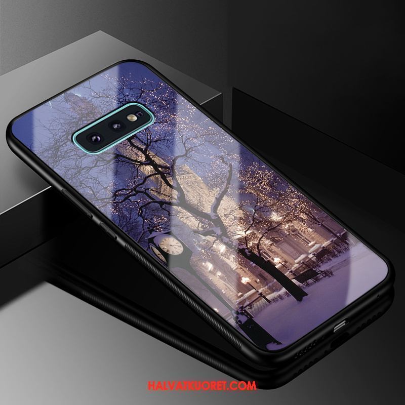 Samsung Galaxy S10e Kuoret Suojaus Sininen, Samsung Galaxy S10e Kuori Kotelo Lasi