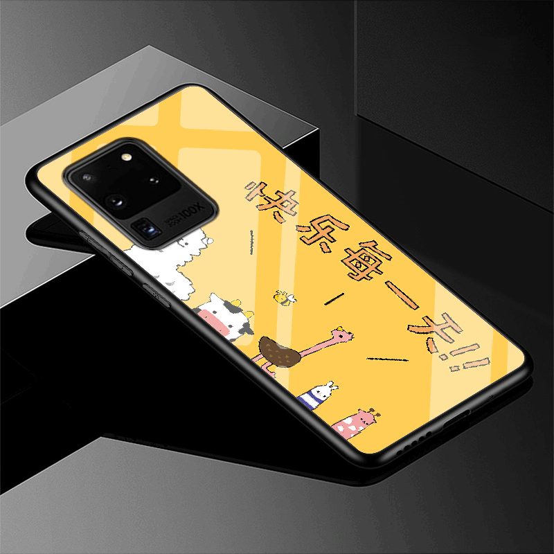 Samsung Galaxy S20 Ultra Kuoret Lasi Pehmeä Neste Ihana, Samsung Galaxy S20 Ultra Kuori Tähti Persoonallisuus