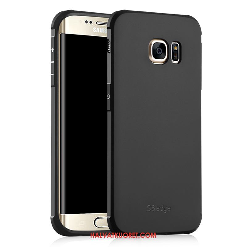 Samsung Galaxy S6 Edge Kuoret Hemming Persoonallisuus, Samsung Galaxy S6 Edge Kuori Pesty Suede Silikoni
