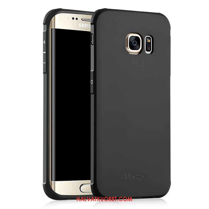 Samsung Galaxy S6 Edge Kuoret Hemming Persoonallisuus, Samsung Galaxy S6 Edge Kuori Pesty Suede Silikoni