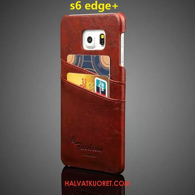 Samsung Galaxy S6 Edge Kuoret Kotelo Aito Nahka Puhelimen, Samsung Galaxy S6 Edge Kuori Suojaus Trendi