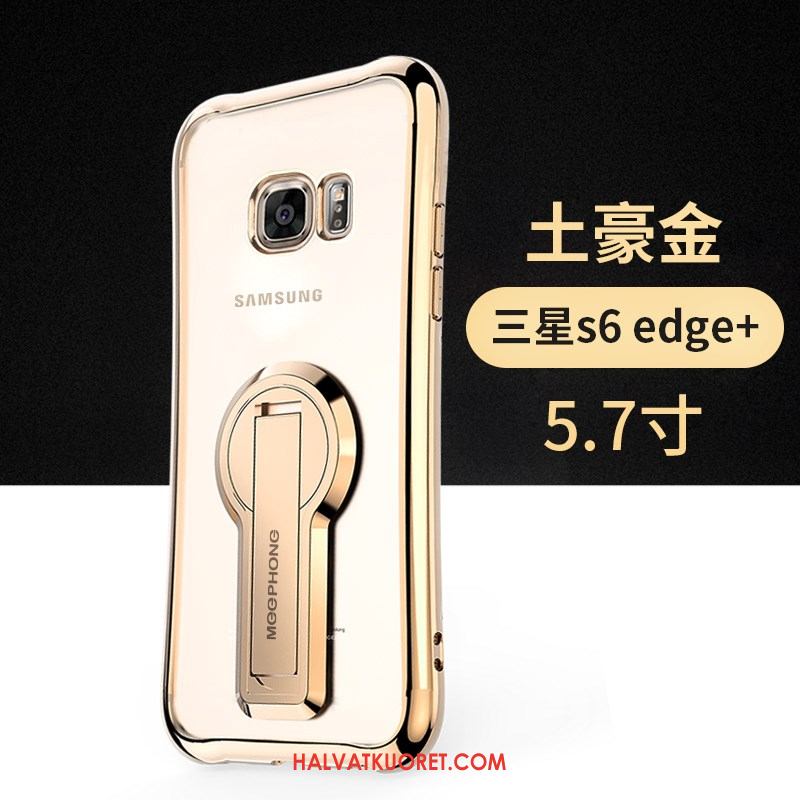 Samsung Galaxy S6 Edge Kuoret Murtumaton Kotelo Tuki, Samsung Galaxy S6 Edge Kuori Silikoni Tähti