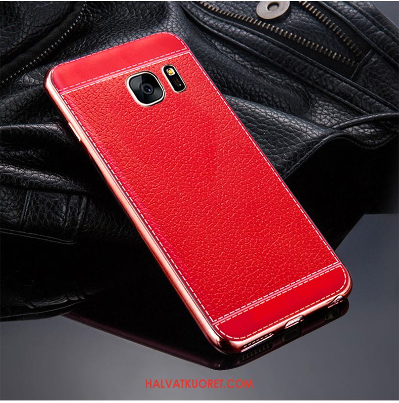 Samsung Galaxy S6 Kuoret Kotelo Punainen Tähti, Samsung Galaxy S6 Kuori Silikoni Puhelimen