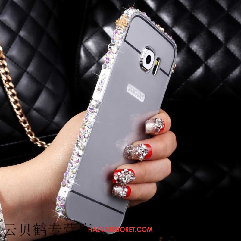 Samsung Galaxy S6 Kuoret Rhinestone Inlay Puhelimen Strassi, Samsung Galaxy S6 Kuori Kotelo Suojaus