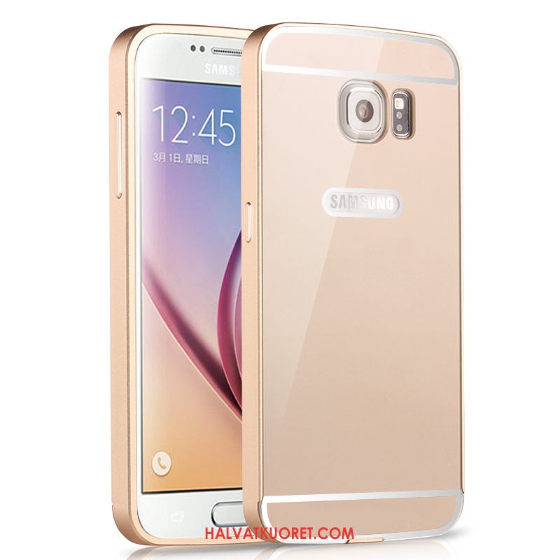 Samsung Galaxy S6 Kuoret Tähti Metalli, Samsung Galaxy S6 Kuori Suojaus Näytönsuojus