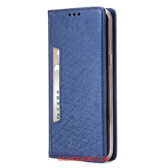 Samsung Galaxy S7 Kuoret Tähti Kortti Salkku, Samsung Galaxy S7 Kuori Sininen