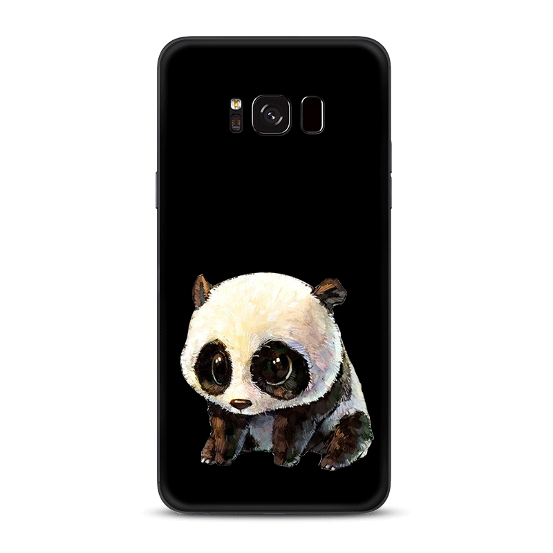 Samsung Galaxy S8+ Kuoret Kissa Musta Silikoni, Samsung Galaxy S8+ Kuori Luova Ihana