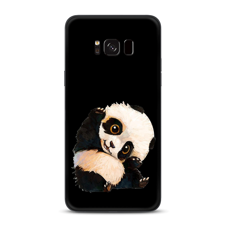 Samsung Galaxy S8+ Kuoret Kissa Musta Silikoni, Samsung Galaxy S8+ Kuori Luova Ihana