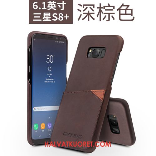 Samsung Galaxy S8+ Kuoret Kortti Tähti Puhelimen, Samsung Galaxy S8+ Kuori Ultra Braun