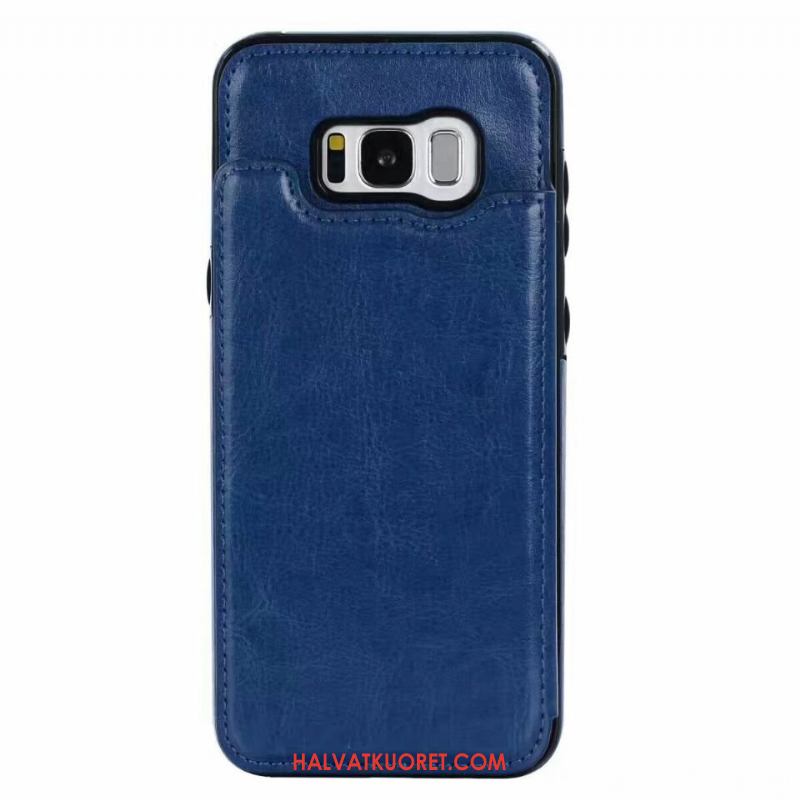 Samsung Galaxy S8+ Kuoret Kortti Tähti, Samsung Galaxy S8+ Kuori Luova Nahkakotelo Braun