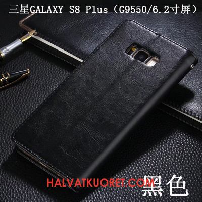 Samsung Galaxy S8+ Kuoret Kotelo Tähti Nahkakotelo, Samsung Galaxy S8+ Kuori Suojaus Braun