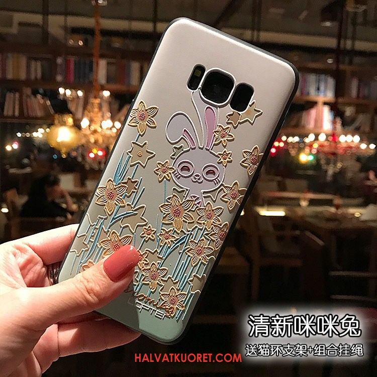 Samsung Galaxy S8+ Kuoret Luova Pehmeä Neste Pesty Suede, Samsung Galaxy S8+ Kuori Puhelimen Kohokuviointi