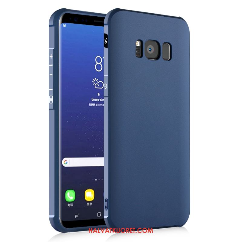 Samsung Galaxy S8 Kuoret Silikoni Murtumaton Tähti, Samsung Galaxy S8 Kuori Pehmeä Neste Sininen
