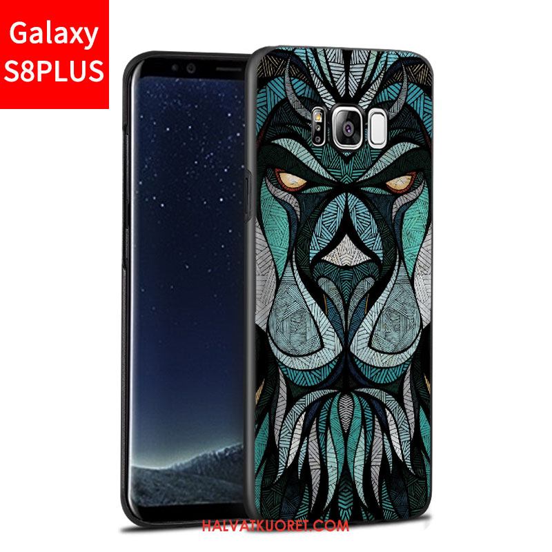 Samsung Galaxy S8+ Kuoret Suojaus Tähti Kohokuviointi, Samsung Galaxy S8+ Kuori Sininen Kotelo