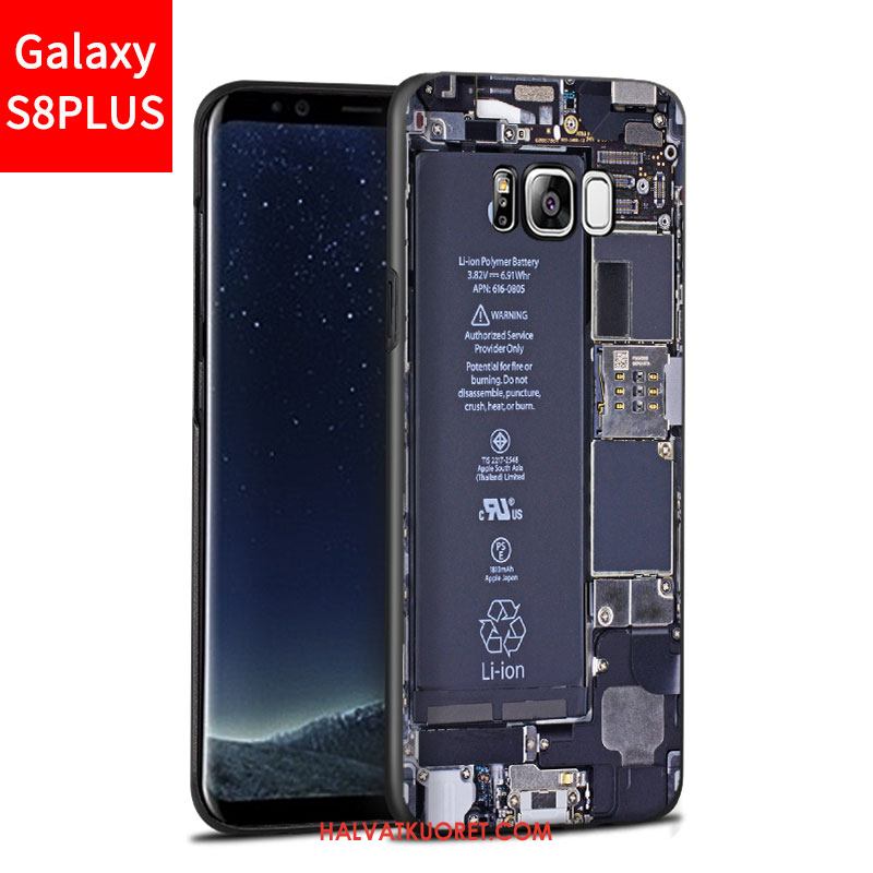 Samsung Galaxy S8+ Kuoret Suojaus Tähti Kohokuviointi, Samsung Galaxy S8+ Kuori Sininen Kotelo