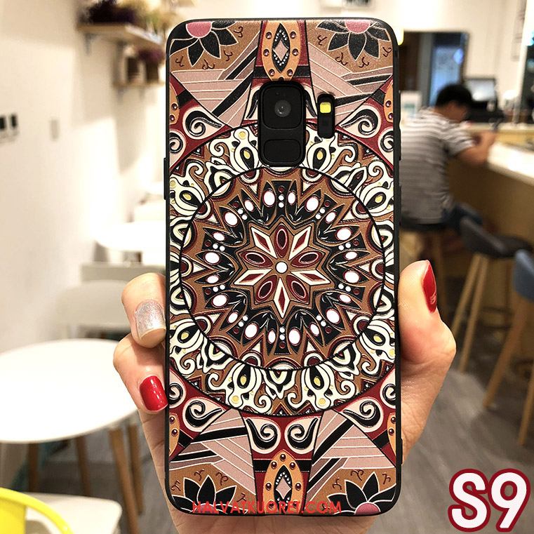 Samsung Galaxy S9 Kuoret All Inclusive Murtumaton Toteemi, Samsung Galaxy S9 Kuori Pehmeä Neste Harmaa