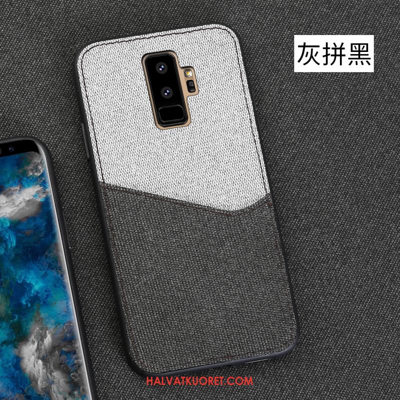 Samsung Galaxy S9+ Kuoret Kortti Suojaus Ylellisyys, Samsung Galaxy S9+ Kuori Murtumaton Kukkakuvio