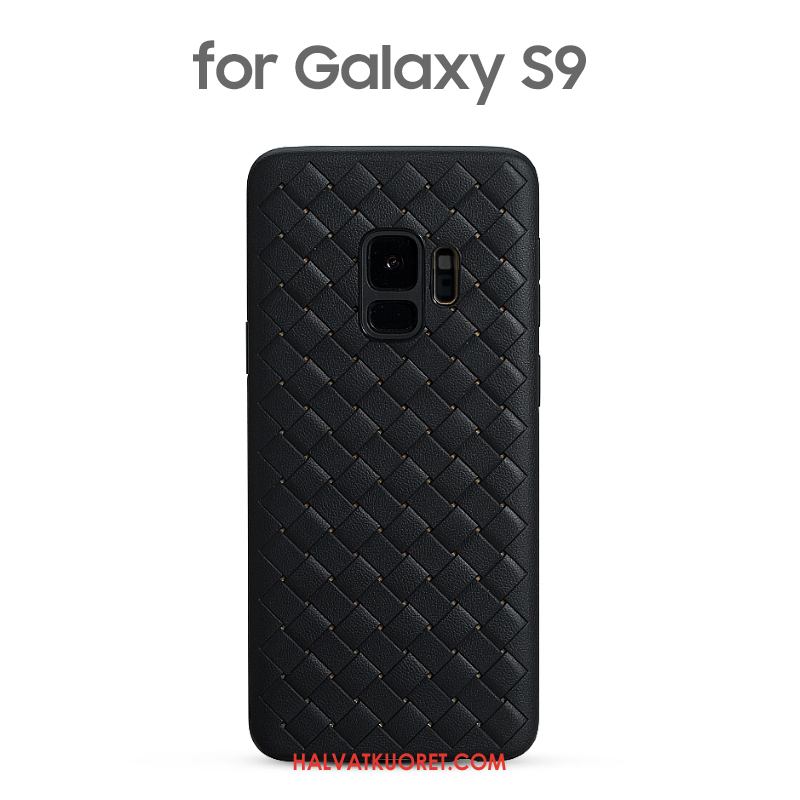 Samsung Galaxy S9 Kuoret Kotelo Musta, Samsung Galaxy S9 Kuori Silikoni Kukkakuvio