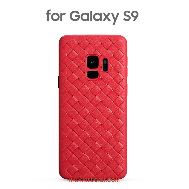 Samsung Galaxy S9 Kuoret Kotelo Musta, Samsung Galaxy S9 Kuori Silikoni Kukkakuvio