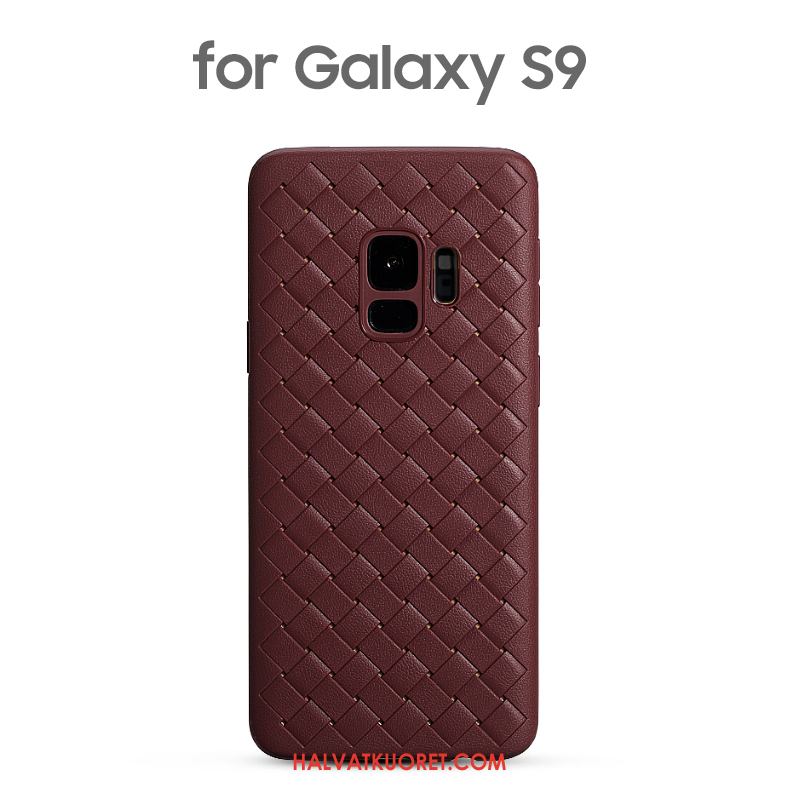 Samsung Galaxy S9 Kuoret Kotelo Musta, Samsung Galaxy S9 Kuori Silikoni Kukkakuvio