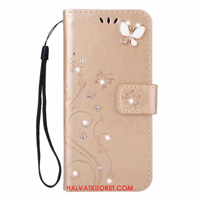 Samsung Galaxy S9+ Kuoret Kulta Tähti Perhonen, Samsung Galaxy S9+ Kuori Kotelo Puhelimen