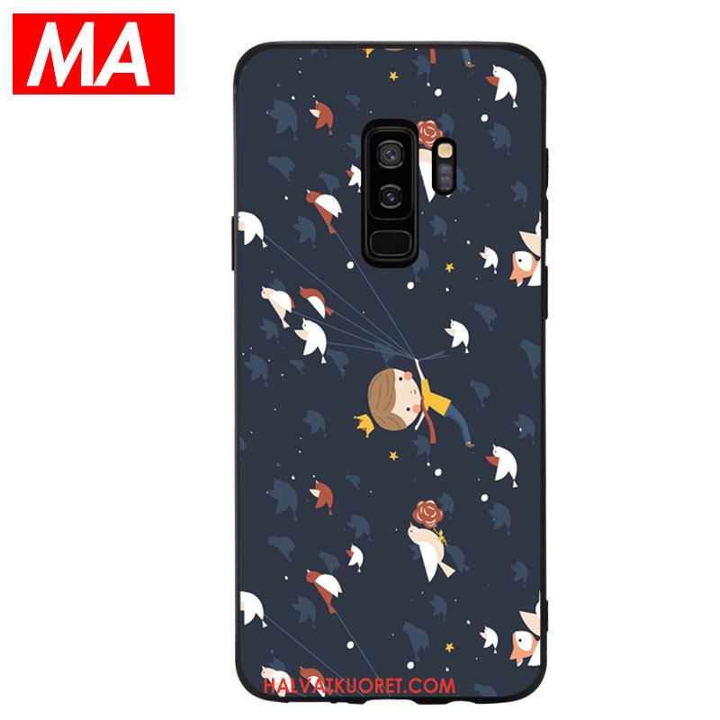 Samsung Galaxy S9+ Kuoret Puhelimen Silikoni Musta, Samsung Galaxy S9+ Kuori Ihana Pehmeä Neste