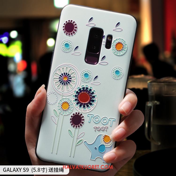 Samsung Galaxy S9+ Kuoret Suojaus Jauhe Silikoni, Samsung Galaxy S9+ Kuori Murtumaton Tide-brändi