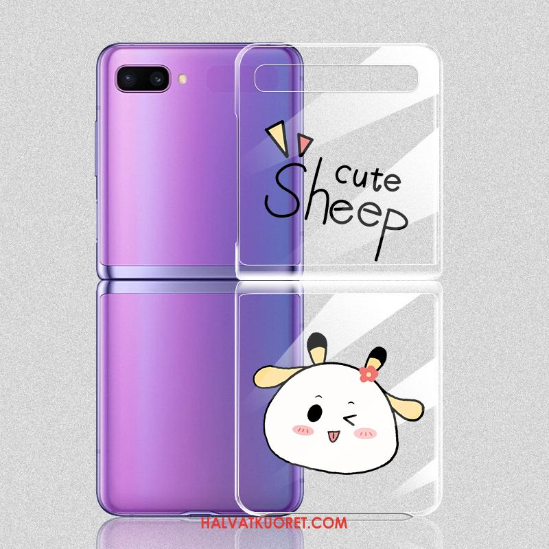 Samsung Z Flip Kuoret Puhelimen Läpinäkyvä, Samsung Z Flip Kuori Murtumaton Sarjakuva