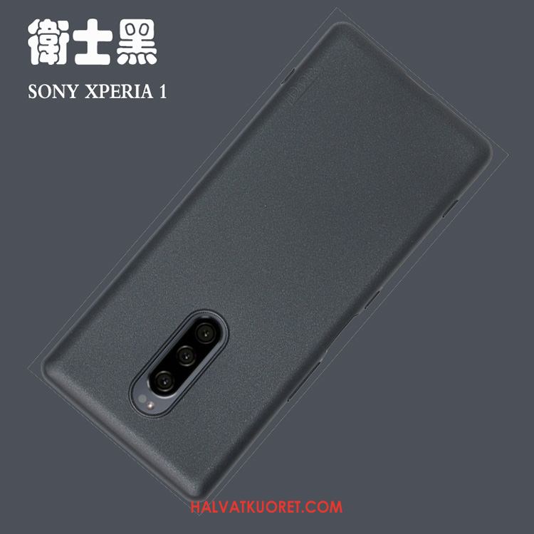 Sony Xperia 1 Kuoret Murtumaton Silikoni Kotelo, Sony Xperia 1 Kuori Punainen Ohut