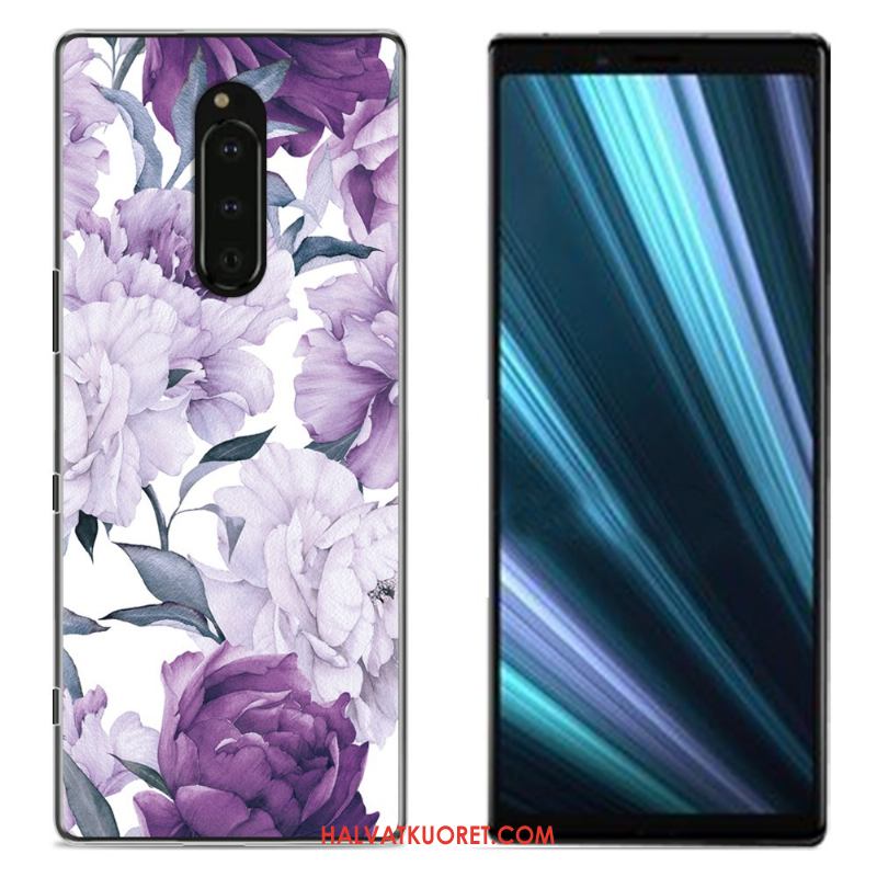 Sony Xperia 1 Kuoret Sininen Suojaus, Sony Xperia 1 Kuori Puhelimen Maalaus