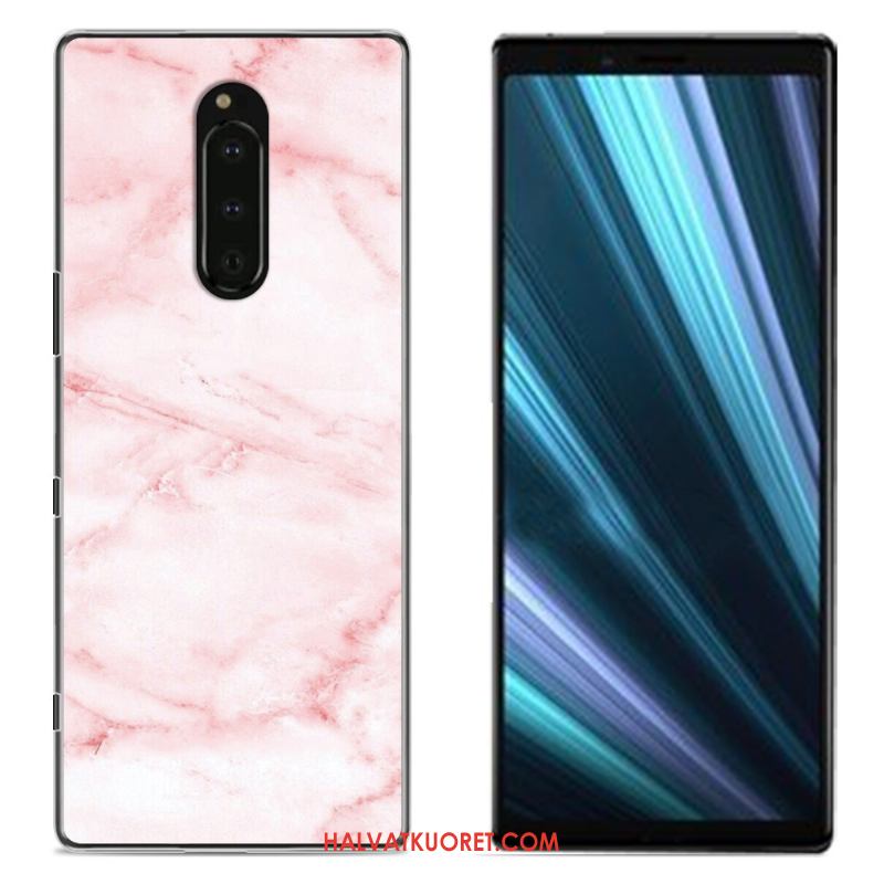 Sony Xperia 1 Kuoret Sininen Suojaus, Sony Xperia 1 Kuori Puhelimen Maalaus