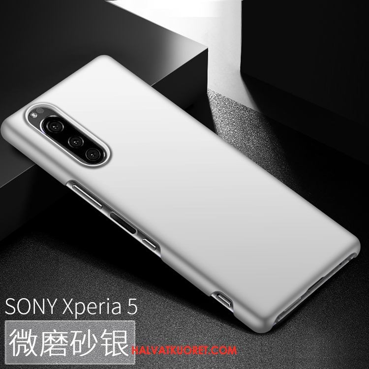 Sony Xperia 5 Kuoret Puhelimen Suojaus Murtumaton, Sony Xperia 5 Kuori Pesty Suede Kova