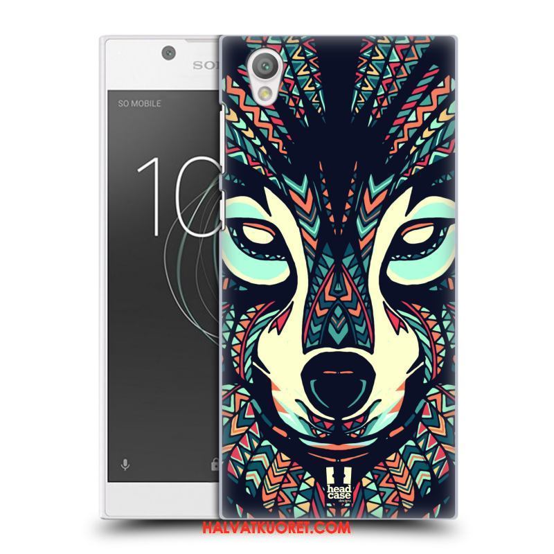 Sony Xperia L1 Kuoret Puhelimen Musta Suojaus, Sony Xperia L1 Kuori Leijona Kissa