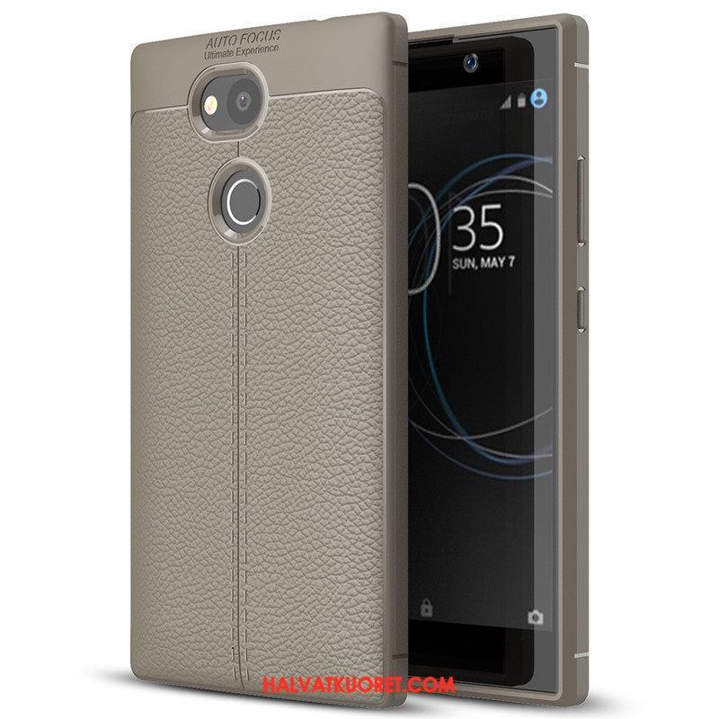 Sony Xperia L2 Kuoret Pehmeä Neste Puhelimen Suojaus, Sony Xperia L2 Kuori Kukkakuvio Punainen