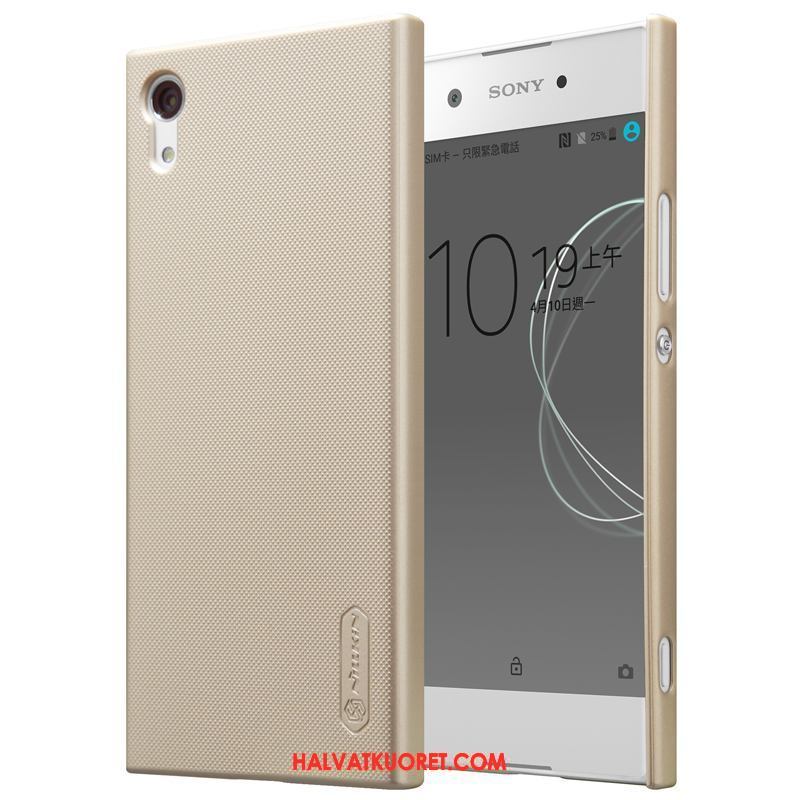 Sony Xperia Xa1 Kuoret Kotelo Kova Kulta, Sony Xperia Xa1 Kuori Suojaus Liukumaton