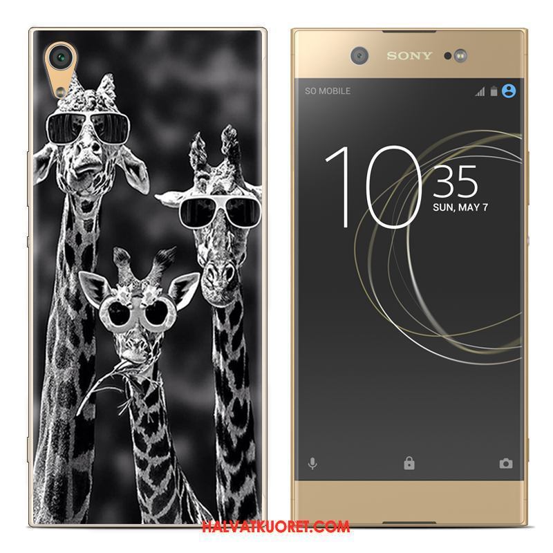 Sony Xperia Xa1 Kuoret Pehmeä Neste Kotelo, Sony Xperia Xa1 Kuori Silikoni Sininen