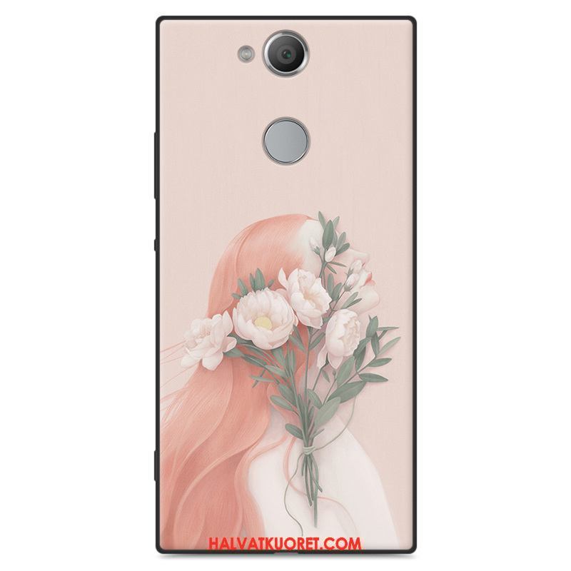 Sony Xperia Xa2 Plus Kuoret Trendi Valkoinen Suojaus, Sony Xperia Xa2 Plus Kuori Silikoni Murtumaton