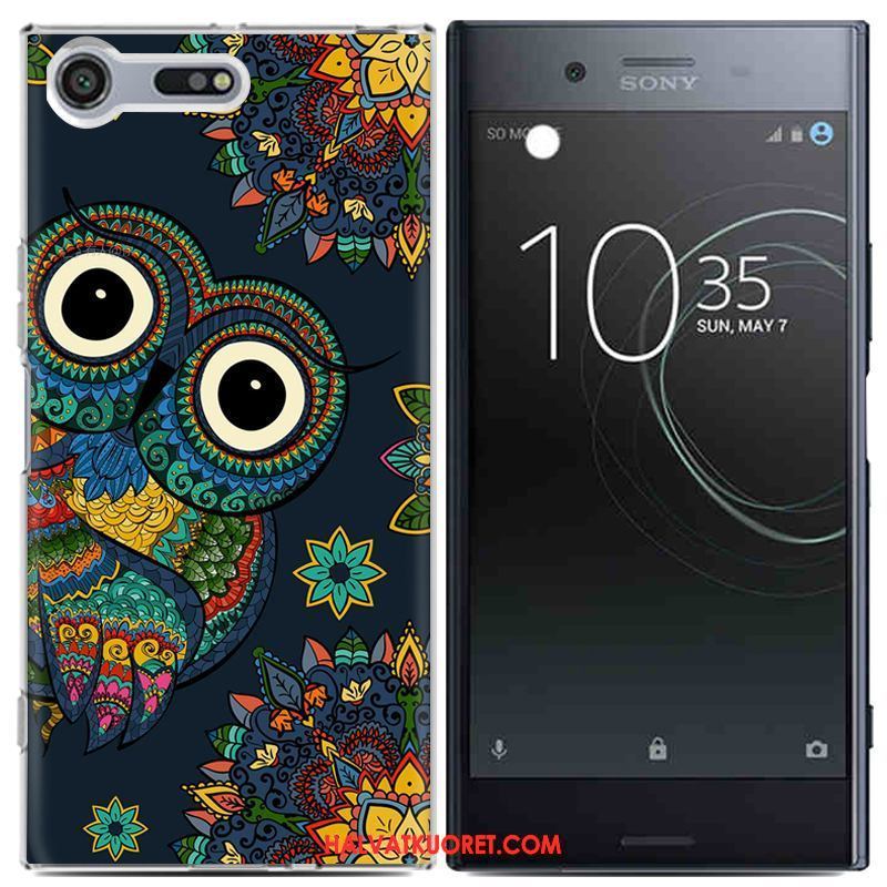 Sony Xperia Xz Premium Kuoret Musta Maalaus Luova, Sony Xperia Xz Premium Kuori Kotelo Beige