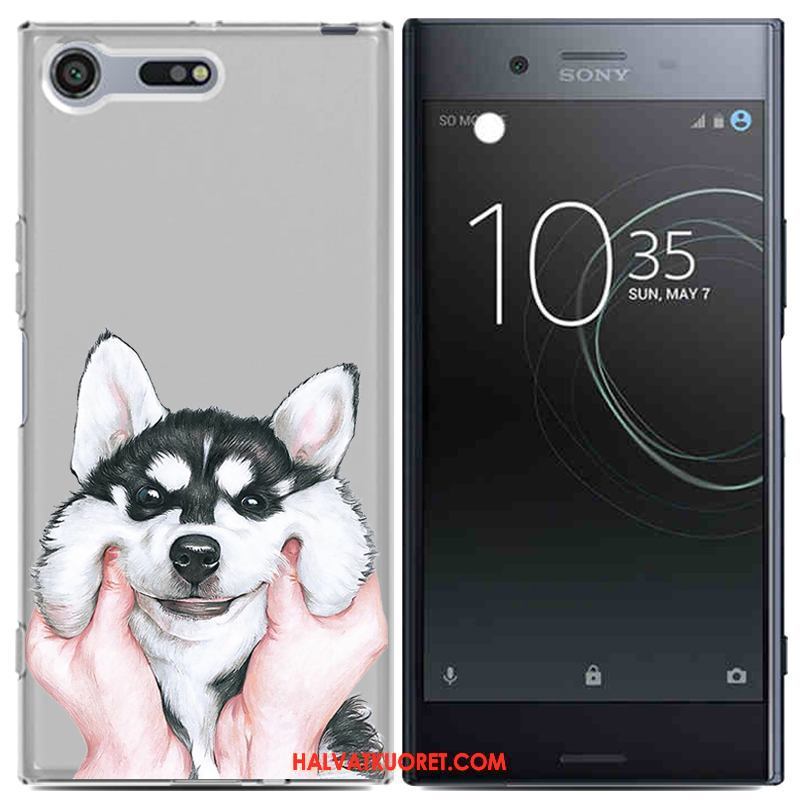 Sony Xperia Xz Premium Kuoret Musta Maalaus Luova, Sony Xperia Xz Premium Kuori Kotelo Beige