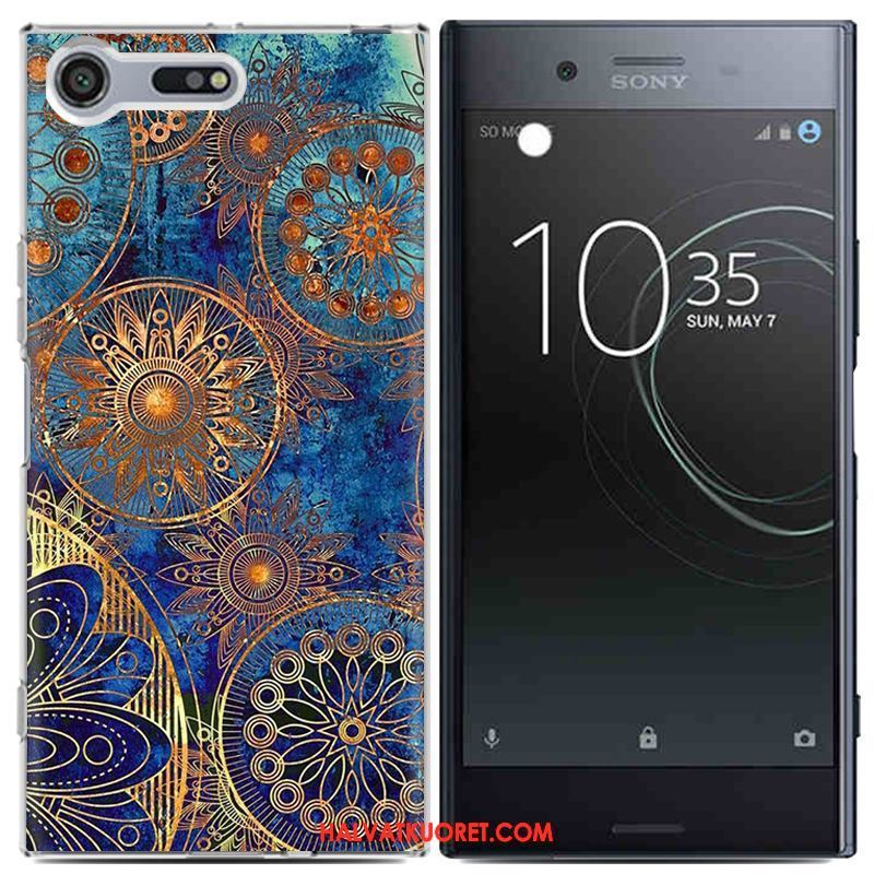 Sony Xperia Xz Premium Kuoret Musta Maalaus Luova, Sony Xperia Xz Premium Kuori Kotelo Beige