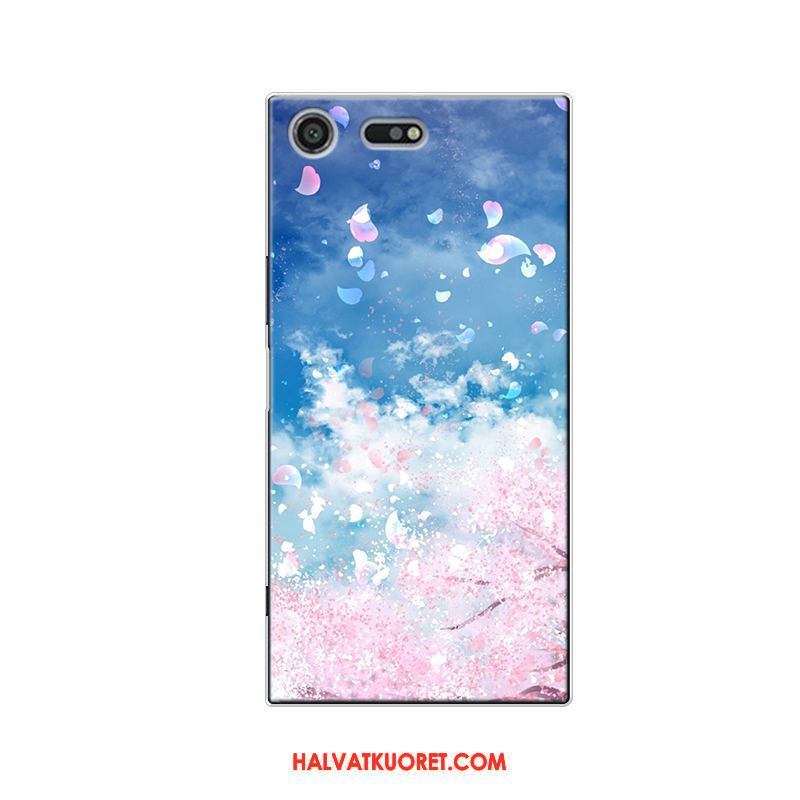 Sony Xperia Xz Premium Kuoret Puhelimen All Inclusive, Sony Xperia Xz Premium Kuori Pehmeä Neste Sininen