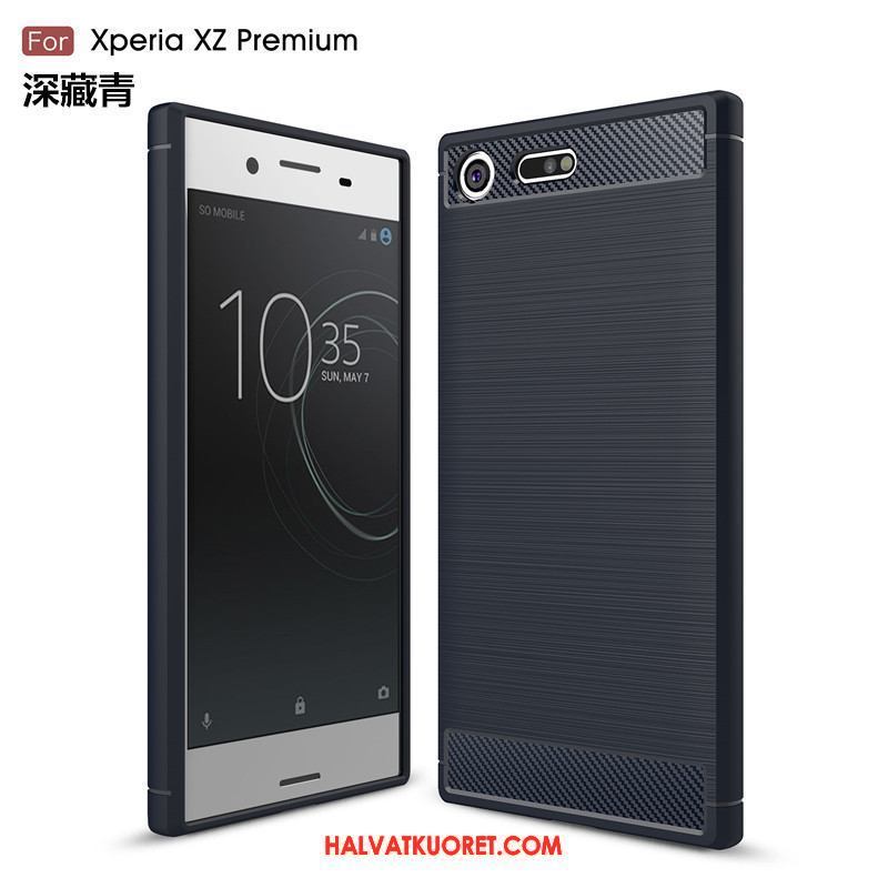 Sony Xperia Xz Premium Kuoret Suojaus Murtumaton Yksinkertainen, Sony Xperia Xz Premium Kuori Pehmeä Neste Puhelimen