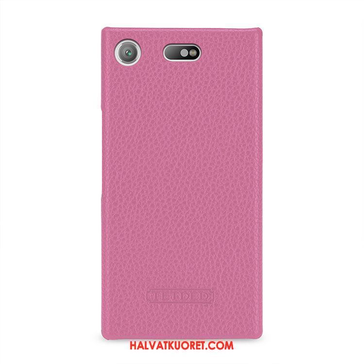 Sony Xperia Xz1 Compact Kuoret Nahka Puhelimen Aito Nahka, Sony Xperia Xz1 Compact Kuori Litsi Ultra