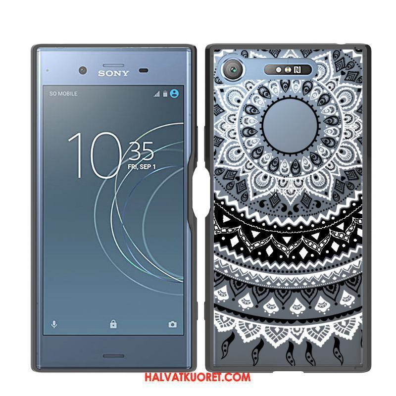 Sony Xperia Xz1 Kuoret Kotelo Sininen, Sony Xperia Xz1 Kuori Johdin Persoonallisuus