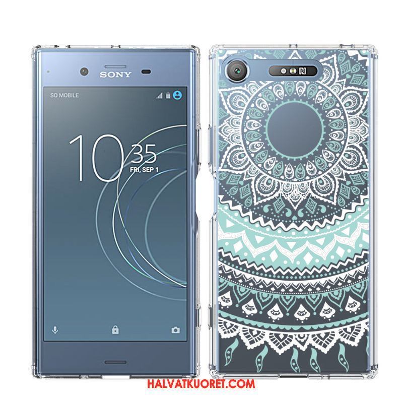 Sony Xperia Xz1 Kuoret Kotelo Sininen, Sony Xperia Xz1 Kuori Johdin Persoonallisuus