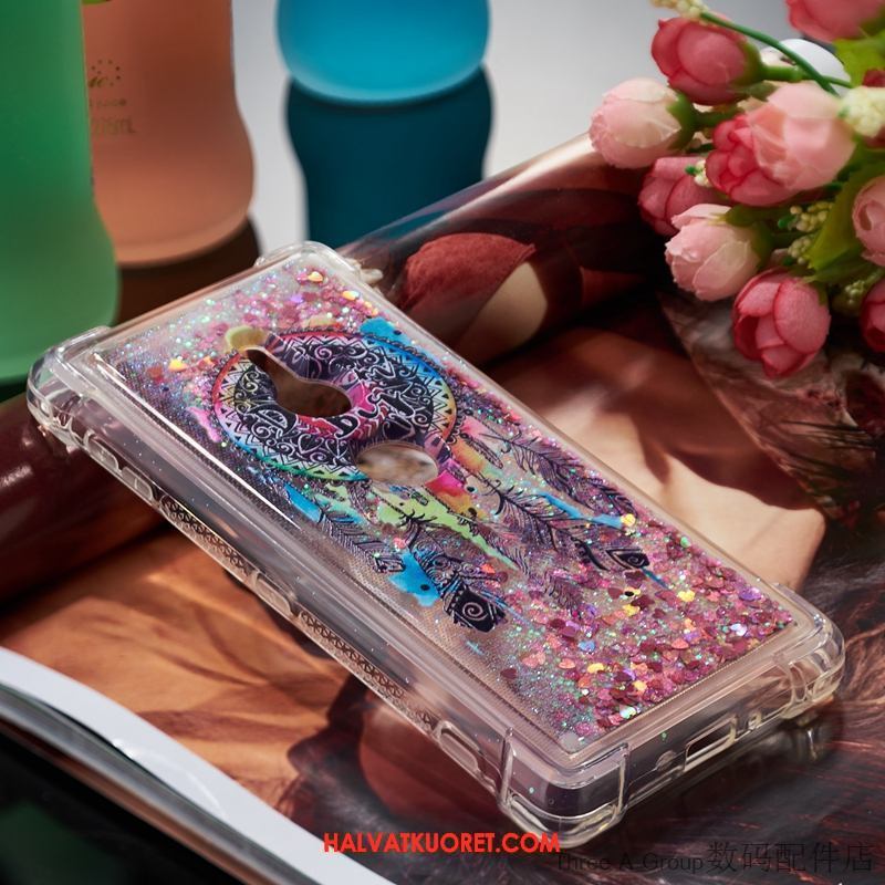 Sony Xperia Xz2 Kuoret Juoksuhiekka Puhelimen Suojaus, Sony Xperia Xz2 Kuori Sininen Murtumaton