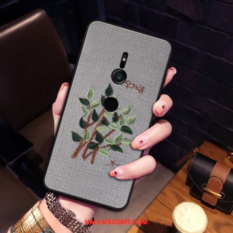 Sony Xperia Xz2 Kuoret Musta All Inclusive Luova, Sony Xperia Xz2 Kuori Pehmeä Neste Puhelimen