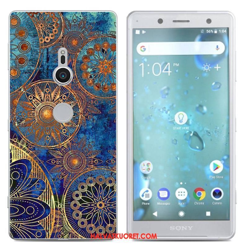 Sony Xperia Xz2 Kuoret Persoonallisuus Luova Yksinkertainen, Sony Xperia Xz2 Kuori Sarjakuva Harmaa