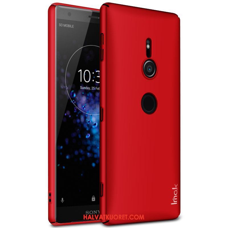 Sony Xperia Xz2 Kuoret Suojaus Pesty Suede Kotelo, Sony Xperia Xz2 Kuori Kova