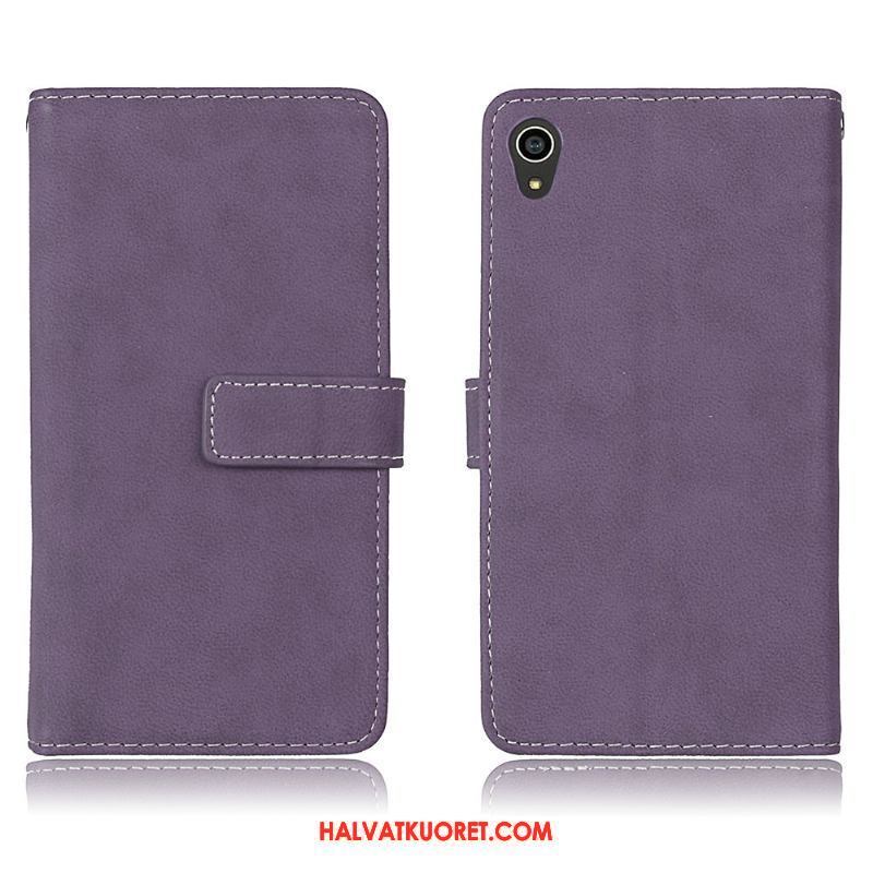 Sony Xperia Z3+ Kuoret Puhelimen Kotelo Violetti, Sony Xperia Z3+ Kuori Kortti Suojaus